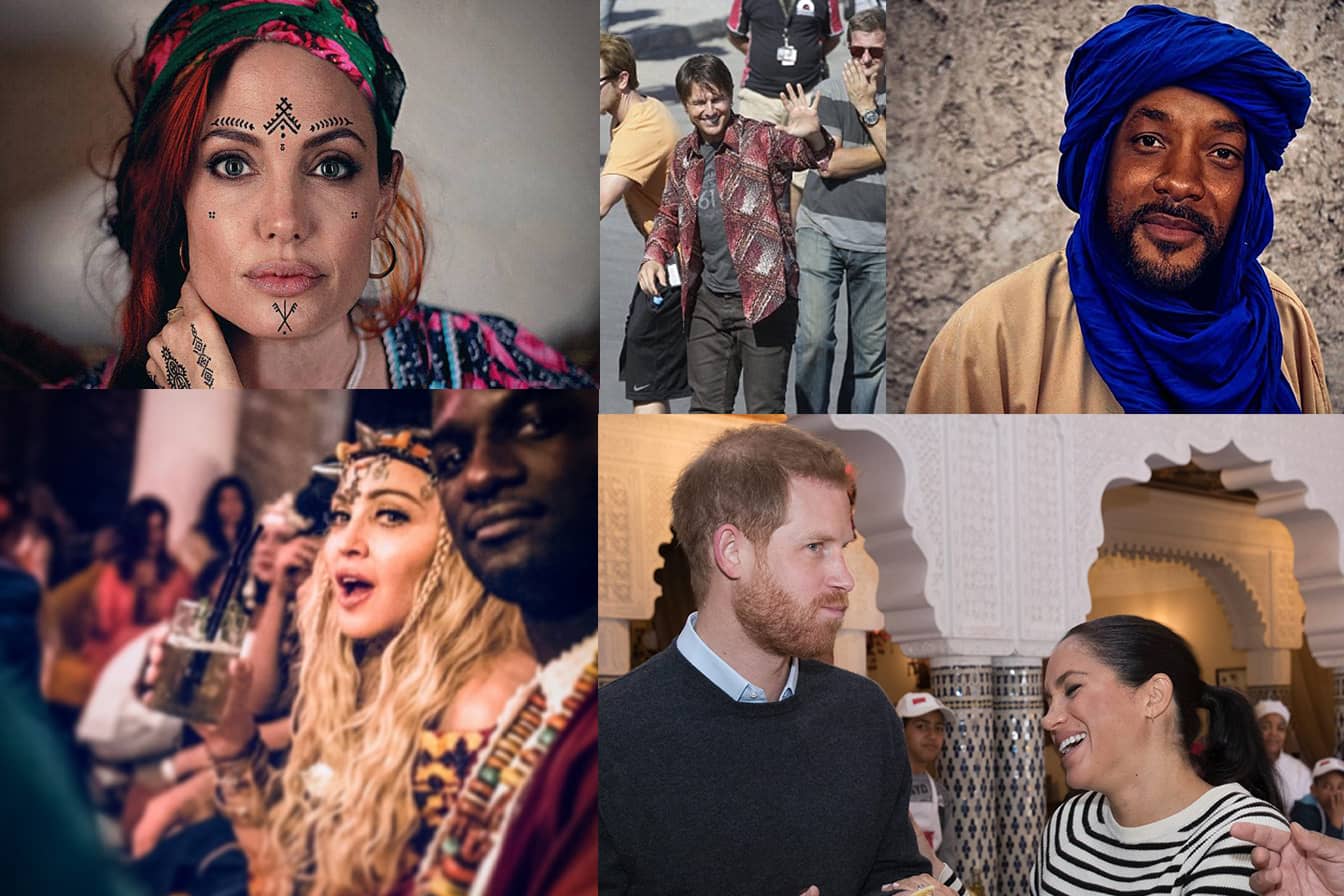 Celebrities love going to Marrakech Morocco