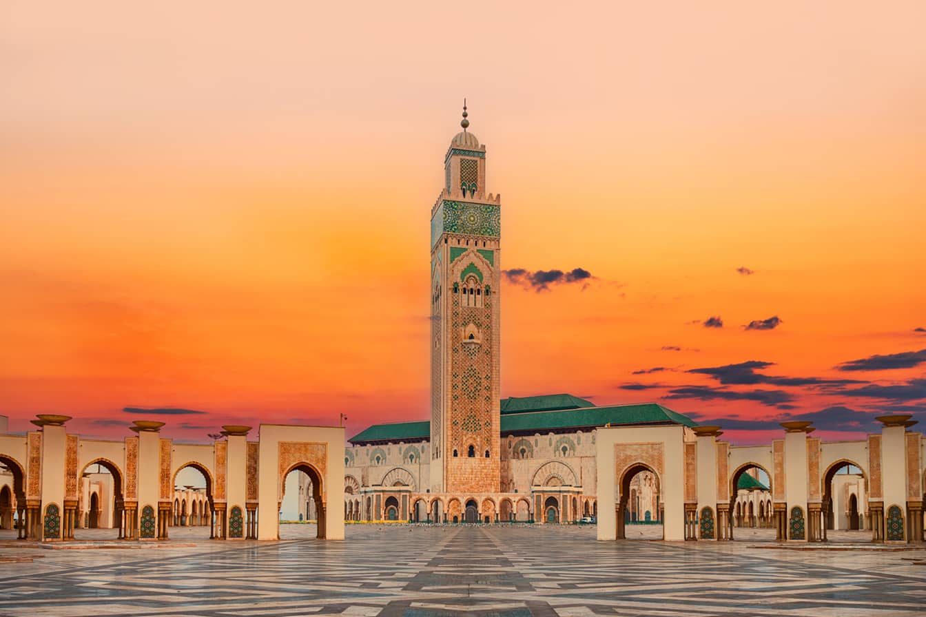 Hassan 2 mosque Casablanca | Marrakech visite tours agency
