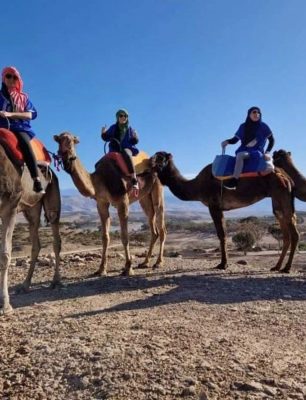 Sunset-camel-Ride-in-Agafay-Desert (1)